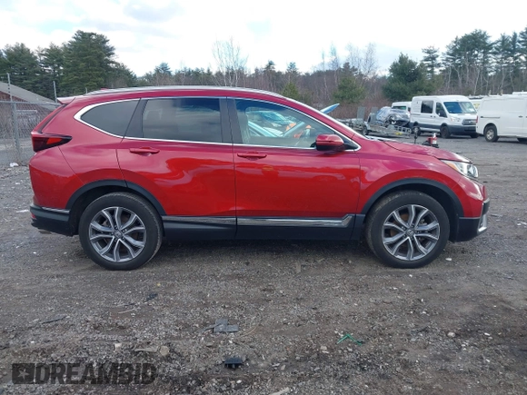 2022 Honda CR-V Touring with VIN 7FARW2H99NE025769, listed as a IAAI auction lot 41080781 with 41,278 mi miles. Bid and sale history available at carsss.com. Image 13.