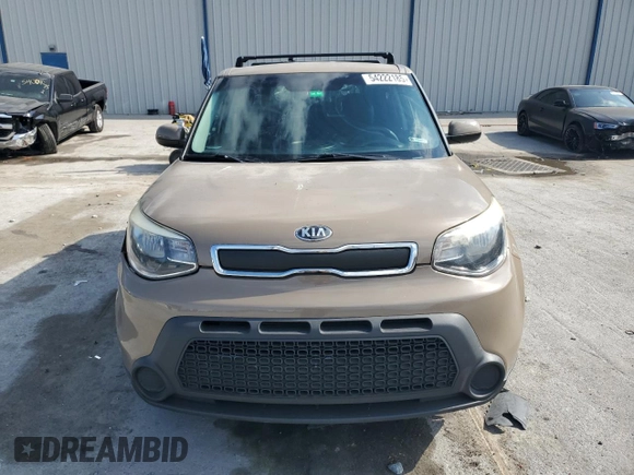 2016 Kia Soul with VIN KNDJN2A22G7286856, listed as a Copart auction lot 54222185 with 61,510 mi miles and Salvage Title. Bid and sale history available at carsss.com. Image 5.