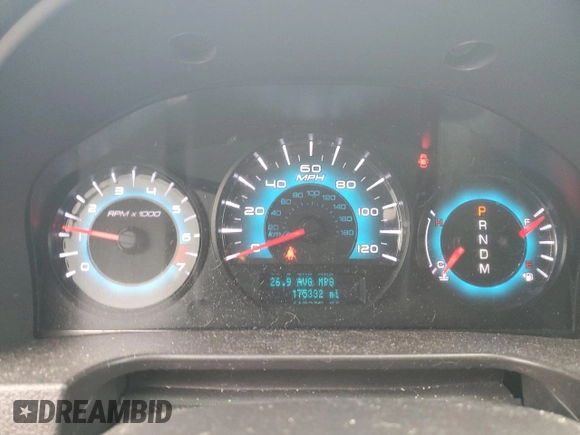 2012 Ford Fusion SE with VIN 3FAHP0HA3CR127721, listed as a Copart auction lot 64726335 with 175,332 mi miles and Salvage title. Bid and sale history available at DreamBid. Image 9.