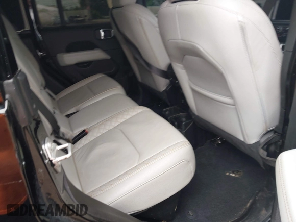 2023 Jeep Gladiator Overland with VIN 1C6JJTFM9PL593659, listed as a IAAI auction lot 42470253 with 34,374 mi miles and . Bid and sale history available at DreamBid. Image 8.