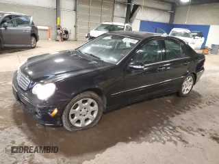 2005 Mercedes-Benz C 320 z VIN WDBRF84J95F612515, wystawiony jako Copart lot #52577735 z przebiegiem 195 477 mil mil oraz Szkoda całkowita • Salvage title. Historia ofert i sprzedaży dostępna na DreamBid. Obrazek 1.