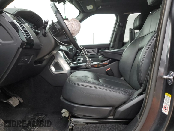 2020 Land Rover Range Rover HSE with VIN SALGS2RU6LA593221, listed as a Copart auction lot 56663245 with 56,234 mi miles and Salvage Title. Bid and sale history available at DreamBid. Image 7.