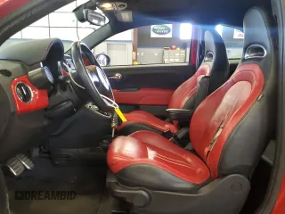 2019 FIAT 500 Abarth z VIN 3C3CFFFH3KT680143, wystawiony jako Copart lot #53888335 z przebiegiem 57 294 mil mil oraz Tytuł czysty. Historia ofert i sprzedaży dostępna na DreamBid. Obrazek 7.