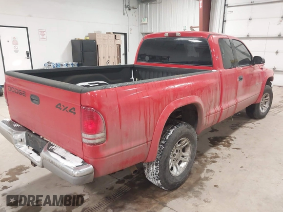 2001 Dodge Dakota Sport with VIN 1B7GG22N81S348763, listed as a IAAI auction lot 41566847 with 290,298 mi miles and . Bid and sale history available at carsss.com. Image 4.
