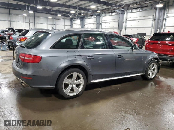 2013 Audi allroad A4 Premium z VIN WA19FAFL0DA190437, wystawiony jako Copart lot #84167374 z przebiegiem 299 482 mil mil oraz Szkoda całkowita • Salvage title. Historia ofert i sprzedaży dostępna na DreamBid. Obrazek 3.