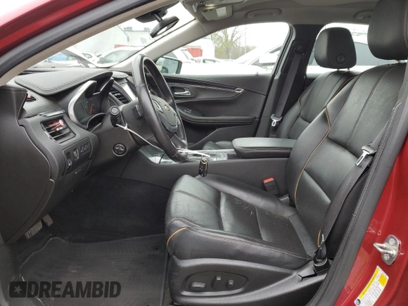 2018 Chevrolet Impala Premier with VIN 2G1125S33J9170355, listed as a Copart auction lot 51070625 with 107,899 mi miles and Salvage Title. Bid and sale history available at DreamBid. Image 7.