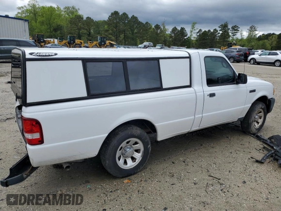 2011 Ford Ranger XL with VIN 1FTKR1AE6BPB16912, listed as a Copart auction lot 52554935 with 64,853 mi miles and Salvage Title. Bid and sale history available at carsss.com. Image 3.