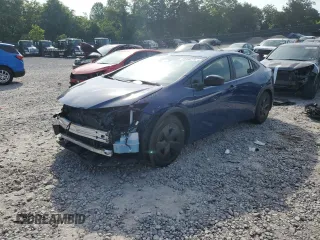 2024 Toyota Prius LE with VIN JTDACAAU0R3021879, listed as a Copart auction lot 60300275 with 34,455 mi miles and Salvage title. Bid and sale history available at DreamBid. Image 1.