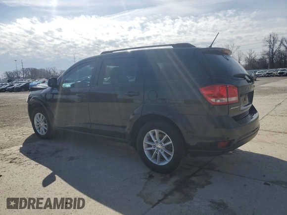 2017 Dodge Journey SXT with VIN 3C4PDCBG1HT526523, listed as a Copart auction lot 49672975 with 164,287 mi miles and Salvage Title. Bid and sale history available at carsss.com. Image 2.