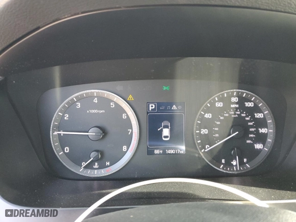2017 Hyundai Sonata SE with VIN 5NPE24AF5HH510708, listed as a Copart auction lot 52158975 with 149,017 mi miles and Salvage Title. Bid and sale history available at carsss.com. Image 9.
