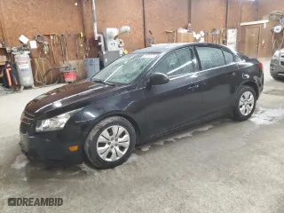 2012 Chevrolet Cruze LS with VIN 1G1PC5SH8C7391747, listed as a Copart auction lot 48707875 with 180,459 mi miles and Salvage Title. Bid and sale history available at carsss.com. Image 1.