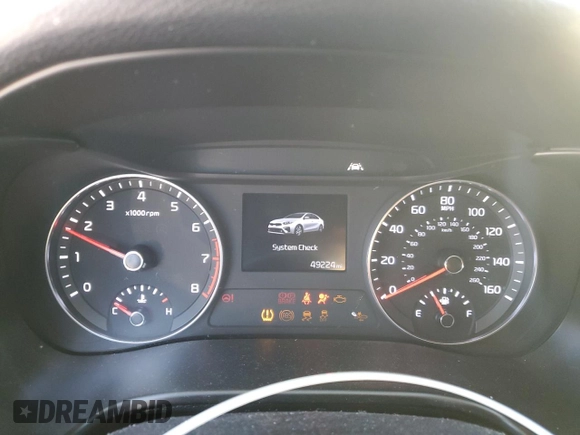 2021 Kia Forte FE with VIN 3KPF24AD4ME386979, listed as a Copart auction lot 45186315 with 49,224 mi miles and Salvage Title. Bid and sale history available at carsss.com. Image 9.