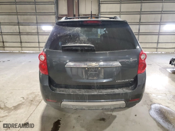 2010 Chevrolet Equinox LTZ with VIN 2CNALFEW5A6272334, listed as a Copart auction lot 45674335 with 106,525 mi miles and Salvage Title. Bid and sale history available at carsss.com. Image 6.