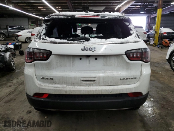 2023 Jeep Compass Limited with VIN 3C4NJDCN3PT569200, listed as a Copart auction lot 45602815 with 20,645 mi miles and Salvage Title. Bid and sale history available at carsss.com. Image 6.