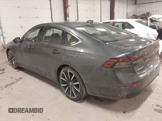 2023 Honda Accord Touring with VIN 1HGCY2F83PA030842, listed as a IAAI auction lot 41985611 with 39,728 mi miles and . Bid and sale history available at DreamBid. Image 3.