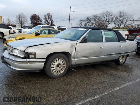 1994 Cadillac Concours z VIN 1G6KF52Y3RU231877, wystawiony jako Copart lot #82150174 z przebiegiem 76 279 mil mil oraz Szkody całkowita. Historia ofert i sprzedaży dostępna na DreamBid. Obrazek 1.