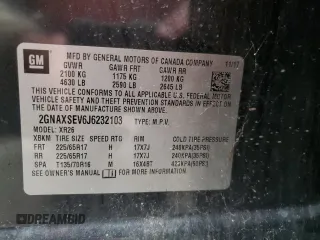 2018 Chevrolet Equinox LT with VIN 2GNAXSEV6J6232103, listed as a Copart auction lot 50719085 with 155,887 mi miles and Clean Title. Bid and sale history available at carsss.com. Image 13.