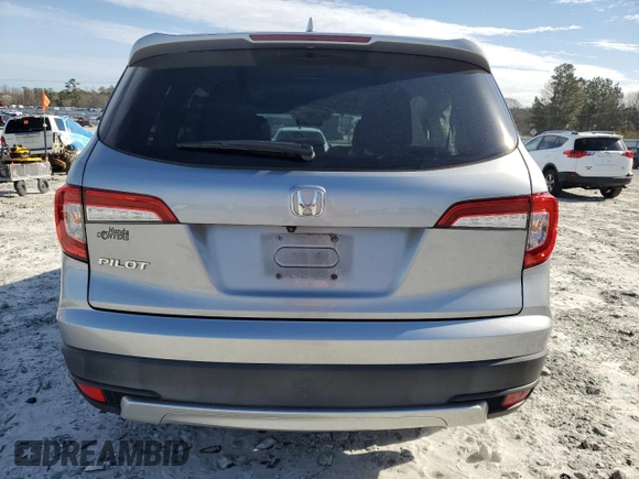2019 Honda Pilot EX-L with VIN 5FNYF5H53KB034713, listed as a Copart auction lot 48163965 with 68,327 mi miles and Salvage Title. Bid and sale history available at DreamBid. Image 6.