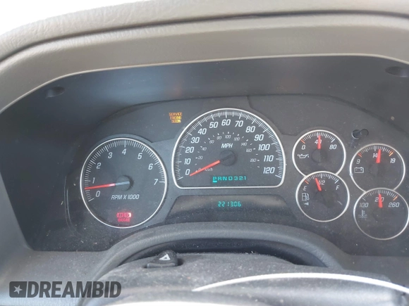 2003 GMC Envoy SLT with VIN 1GKDS13S432373988, listed as a IAAI auction lot 41840744 with 221,306 mi miles. Bid and sale history available at carsss.com. Image 15.