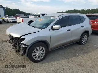 2017 Nissan Rogue SV with VIN JN8AT2MTXHW148925, listed as a Copart auction lot 55698195 with 146,260 mi miles and Salvage title. Bid and sale history available at DreamBid. Image 1.