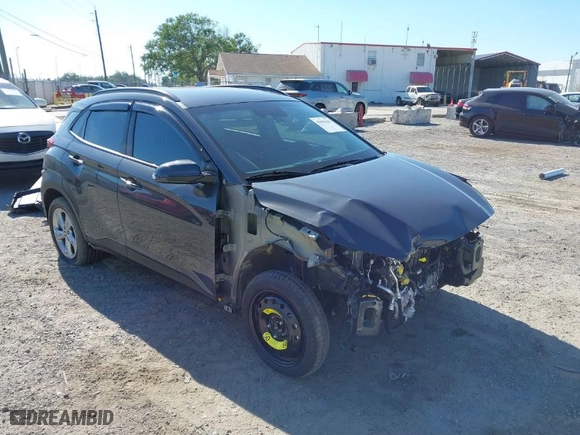 2023 Hyundai Kona SEL with VIN KM8K62AB9PU061431, listed as a IAAI auction lot 41890284 with 3,377 mi miles. Bid and sale history available at carsss.com. Image 1.