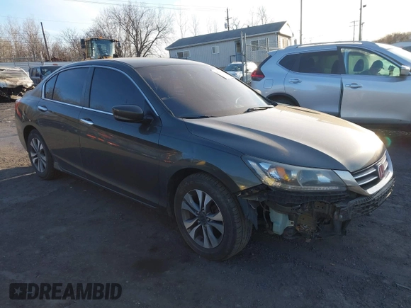 2013 Honda Accord LX z VIN 1HGCR2F36DA143598, wystawiony jako IAAI lot #41764732 z przebiegiem 260 398 mil mil oraz . Historia ofert i sprzedaży dostępna na DreamBid. Obrazek 1.