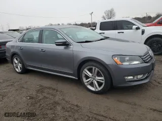 2015 Volkswagen Passat 1.8T Sport with VIN 1VWBT7A31FC040917, listed as a Copart auction lot 43536315 with 143,340 mi miles and Clean Title. Bid and sale history available at carsss.com. Image 4.