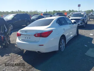 2015 Infiniti Q50 z VIN JN1BV7AR9FM413538, wystawiony jako IAAI lot #42115540 z przebiegiem 116 620 mil mil oraz . Historia ofert i sprzedaży dostępna na DreamBid. Obrazek 4.