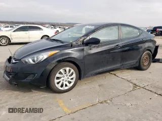 2011 Hyundai Elantra GLS with VIN 5NPDH4AE6BH035532, listed as a Copart auction lot 47416765 with 229,156 mi miles and Salvage Title. Bid and sale history available at carsss.com. Image 1.
