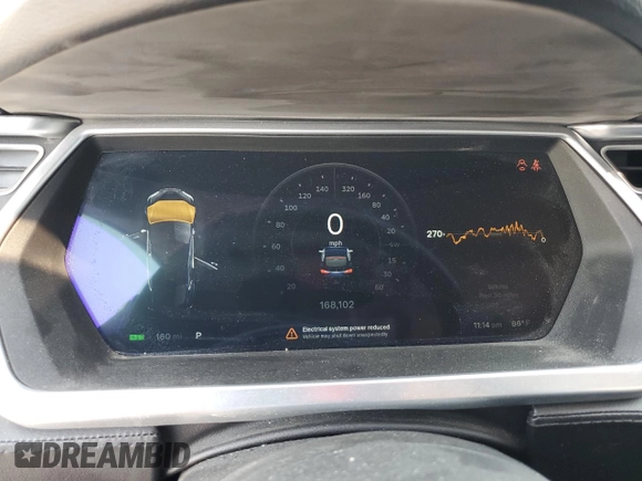 2013 Tesla Model S z VIN 5YJSA1CNXDFP18794, wystawiony jako Copart lot #65090105 z przebiegiem 168 102 mil mil oraz Czysty tytuł • Clean title. Historia ofert i sprzedaży dostępna na DreamBid. Obrazek 9.