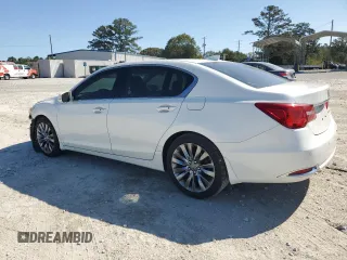 2016 Acura RLX Advance Pkg with VIN JH4KC1F98GC000007, listed as a Copart auction lot 75517764 with 160,938 mi miles and Salvage Title. Bid and sale history available at carsss.com. Image 2.