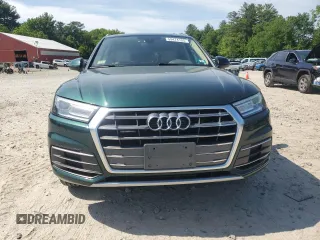 2018 Audi Q5 Premium with VIN WA1ANAFY2J2027998, listed as a Copart auction lot 59474155 with 96,309 mi miles and Salvage title. Bid and sale history available at DreamBid. Image 5.
