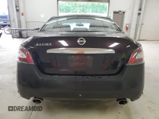 2012 Nissan Maxima S with VIN 1N4AA5AP5CC808038, listed as a Copart auction lot 57491955 with 160,869 mi miles and Salvage title. Bid and sale history available at DreamBid. Image 6.