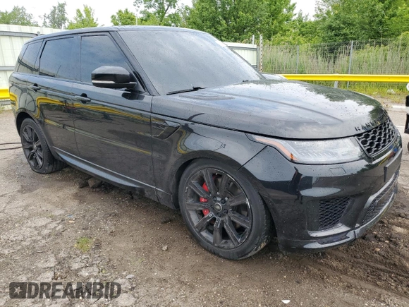 2018 Land Rover Range Rover Sport with VIN SALWR2RE0JA191661, listed as a Copart auction lot 58899265 with 86,165 mi miles and Clean title. Bid and sale history available at DreamBid. Image 4.
