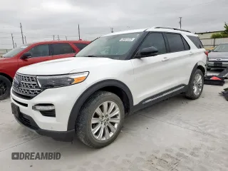 2021 Ford Explorer Limited z VIN 1FMSK7FH3MGA15397, wystawiony jako Copart lot #59491525 z przebiegiem 137 930 mil mil oraz Szkoda całkowita • Salvage title. Historia ofert i sprzedaży dostępna na DreamBid. Obrazek 1.
