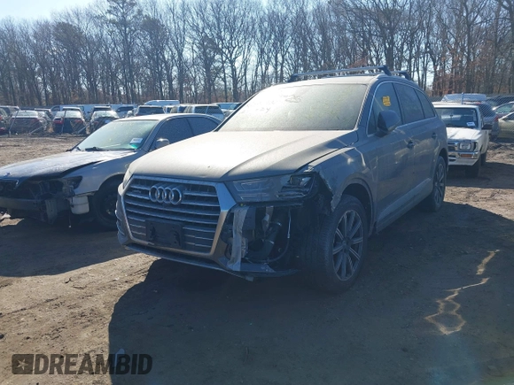 2019 Audi Q7 Premium Plus with VIN WA1LHAF71KD019114, listed as a IAAI auction lot 41708178 with Not provided miles and . Bid and sale history available at DreamBid. Image 16.