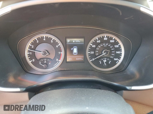 2020 Hyundai Santa Fe SE с VIN 5NMS23AD0LH207949, выставлен на аукционе Copart как лот 55362005 с пробегом 86 592 миль миль и Списание • Salvage title. История ставок и продаж доступна на DreamBid. Изображение 9.