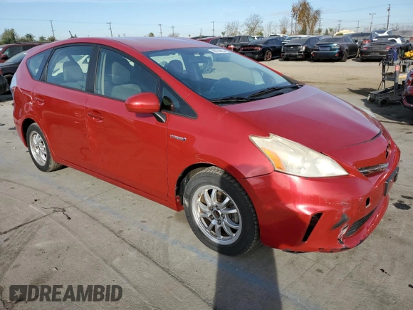 2013 Toyota Prius Two with VIN JTDZN3EU9D3201308, listed as a Copart auction lot 86754004 with 47,908 mi miles and Salvage Title. Bid and sale history available at carsss.com. Image 4.