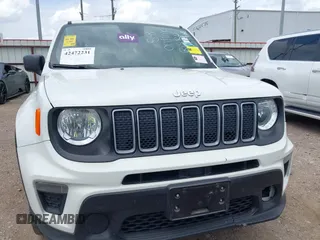 2023 Jeep Renegade Upland with VIN ZACNJDB14PPP59980, listed as a IAAI auction lot 42472231 with 33,636 mi miles and . Bid and sale history available at DreamBid. Image 12.