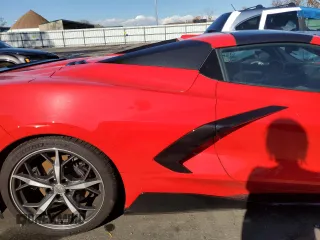 2022 Chevrolet Corvette 3LT with VIN 1G1YC3D41N5117663, listed as a Copart auction lot 79477514 with 6,965 mi miles and Salvage Title. Bid and sale history available at carsss.com. Image 10.