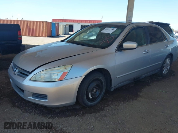 2006 Honda Accord LX z VIN 1HGCM66356A065744, wystawiony jako IAAI lot #42697155 z przebiegiem 153 598 mil mil oraz . Historia ofert i sprzedaży dostępna na DreamBid. Obrazek 2.
