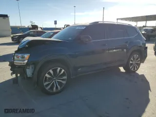 2018 Volkswagen Atlas 3.6L V6 SE with VIN 1V2CR2CA0JC569495, listed as a Copart auction lot 45396035 with 96,474 mi miles and Salvage Title. Bid and sale history available at carsss.com. Image 1.