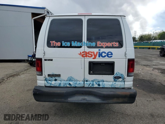 2013 Ford Econoline Cargo with VIN 1FTNS2EL4DDA48971, listed as a Copart auction lot 55052715 with 229,235 mi miles and Clean Title. Bid and sale history available at DreamBid. Image 6.