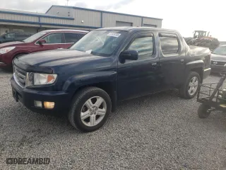 2010 Honda Ridgeline RTL with VIN 5FPYK1F54AB007811, listed as a Copart auction lot 51525785 with 154,922 mi miles and Salvage Title. Bid and sale history available at carsss.com. Image 1.