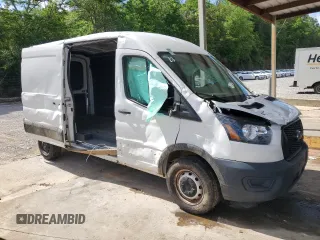 2023 Ford Transit Cargo с VIN 1FTBR1C81PKB17123, выставлен на аукционе Copart как лот 55902215 с пробегом 34 333 миль миль и Чистый • Clean title. История ставок и продаж доступна на DreamBid. Изображение 4.