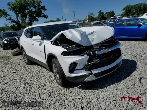 2023 Chevrolet Blazer LT with VIN 3GNKBCR44PS210816, listed as a Copart auction lot 55583275 with 62,553 mi miles and Salvage title. Bid and sale history available at DreamBid. Image 14.
