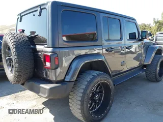 2021 Jeep Wrangler Unlimited Willys с VIN 1C4HJXDG7MW576798, выставлен на аукционе IAAI как лот 42471651 с пробегом 58 481 миль миль и . История ставок и продаж доступна на DreamBid. Изображение 4.