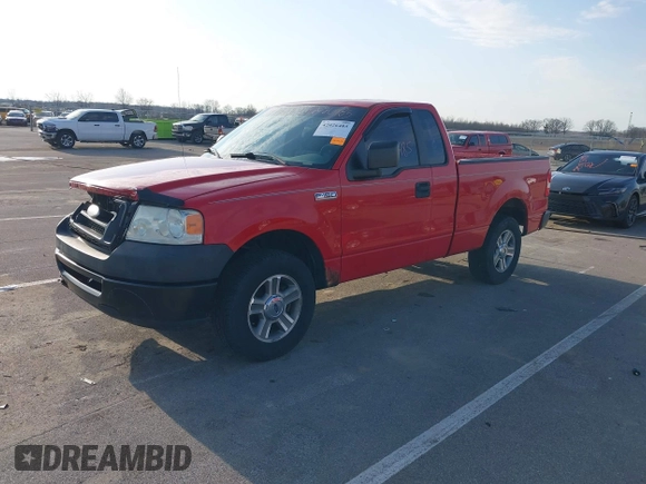 2008 Ford F-150 XL with VIN 1FTRF122X8KE94894, listed as a IAAI auction lot 42026485 with 245,951 mi miles. Bid and sale history available at carsss.com. Image 2.