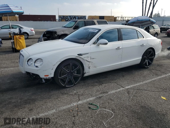 2015 Bentley Flying Spur z VIN SCBEC9ZAXFC041601, wystawiony jako Copart lot #62028895 z przebiegiem 43 943 mil mil oraz Szkoda całkowita • Salvage title. Historia ofert i sprzedaży dostępna na DreamBid. Obrazek 1.