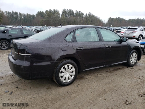 2012 Volkswagen Passat S w/Appearance with VIN 1VWAH7A35CC029413, listed as a Copart auction lot 88916745 with 192,295 mi miles and Clean Title. Bid and sale history available at carsss.com. Image 3.